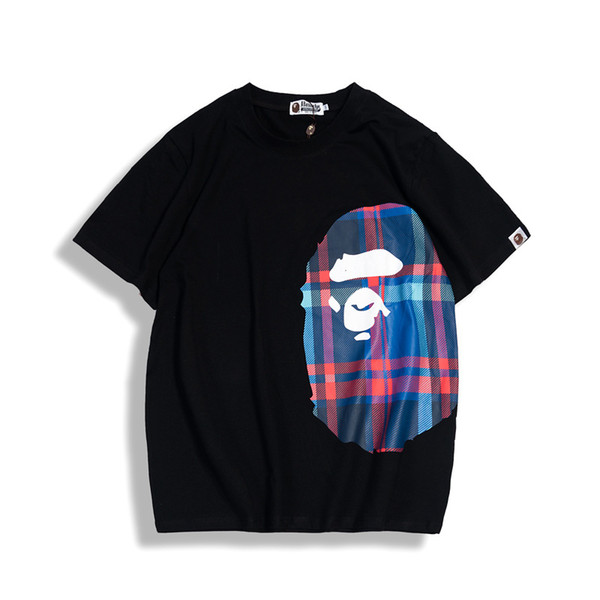 Bape Mens T Shirt Fashion Mens Designer Short Sleeves Men Women Couples High Quality Cotton T Shirt Tees M-2XL