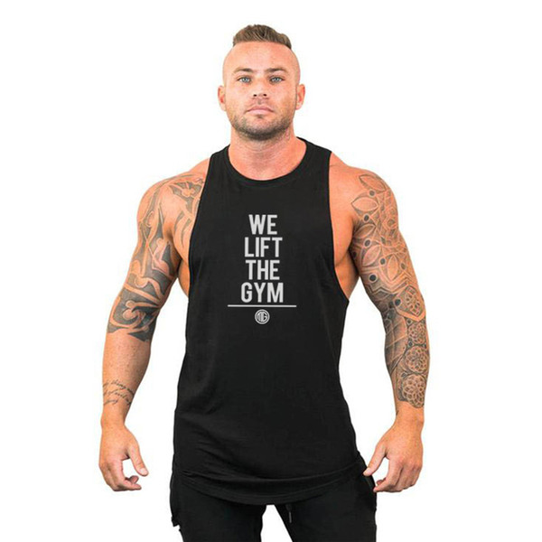 Brand Clothing Gym Men Muscle Sleeveless T Shirt Bodybuilding Tank Top Sports Fitness Tank Workout Running Vest