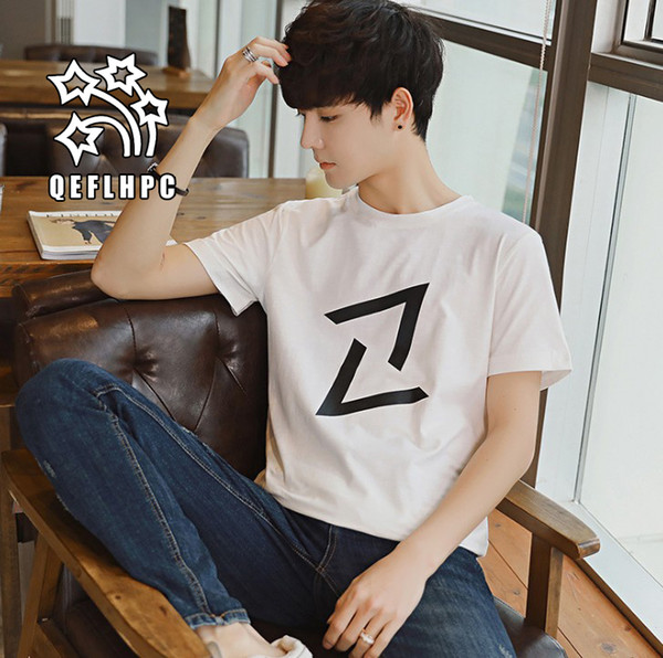 Man's T-shirt. Short sleeve. Spring summer autumn. Casual fashion men's T-shirts. 95% cotton. Men's Tees. Crew Neck. Men's Clothing. AC23