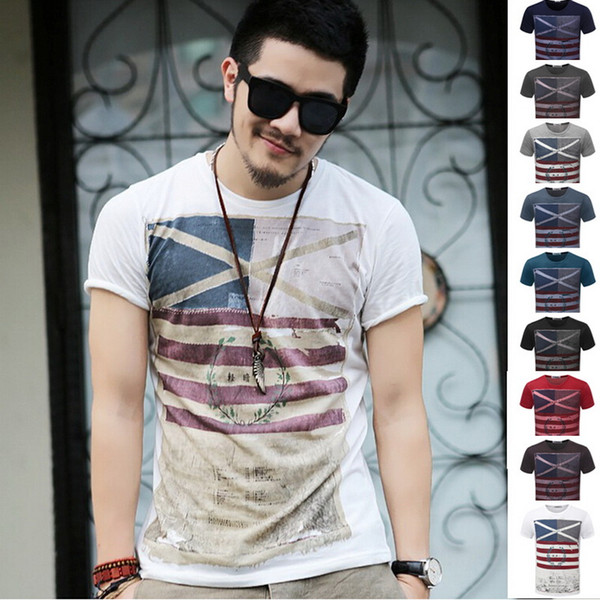 2017 men's t-shirts summer clothing ZSIIBO Brand NEW Fashion Hot Sale Sex Man Tops Short Sleeve O-neck bts Casual CrossFit Tees TX82 F