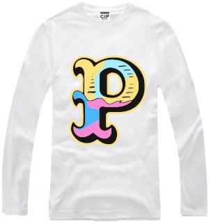 Free shipping new arrival pink dolphin t-shirts Multi Camo Tee Jumbo P long sleeve tshirts 100% cotton 6 color