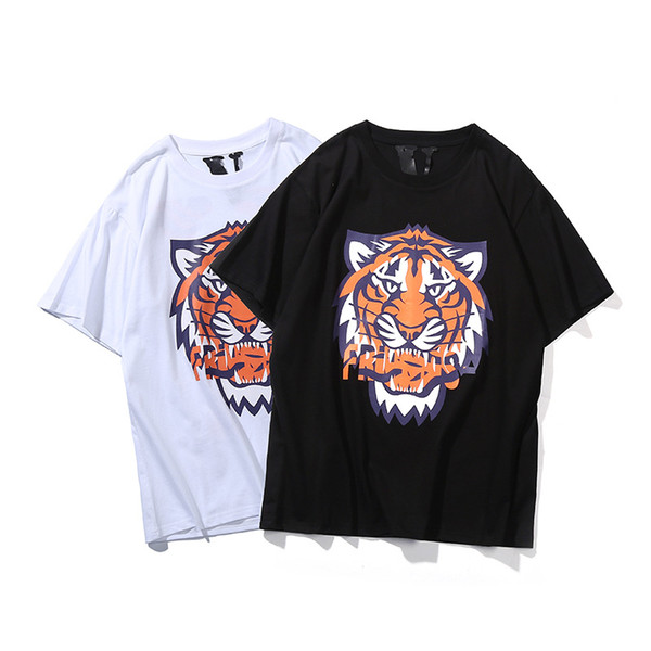 Vlone T Shirt Men Women High Quality Tiger T Shirt Vlone Friends Mens Designer T Shirt Tees