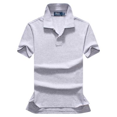 Free shipping 2018 summer high quality men's Polo shirt men's short sleeves leisure fashion polo men's solid color Polo shirt size S-XXL