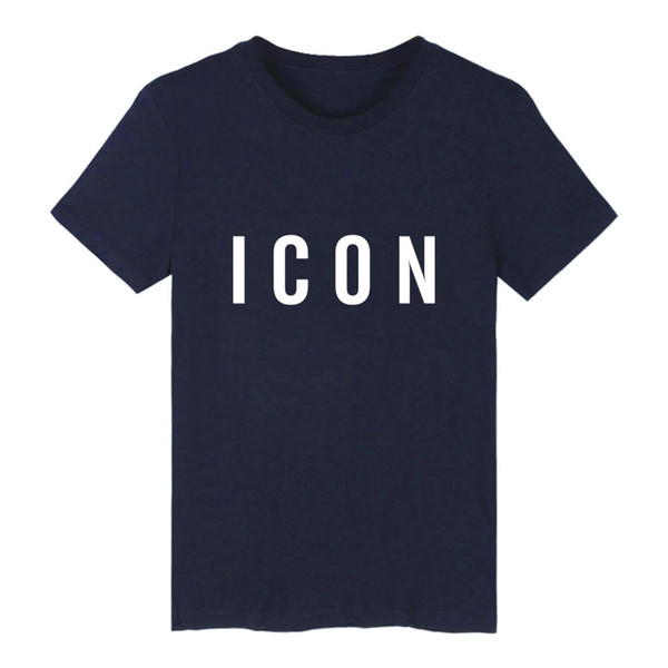 Funny Hot Sale Fashion Brand Icon T shirt Men Casual Print With Icon Hip Hop cotton Short Sleeve Tee shirt 3xl