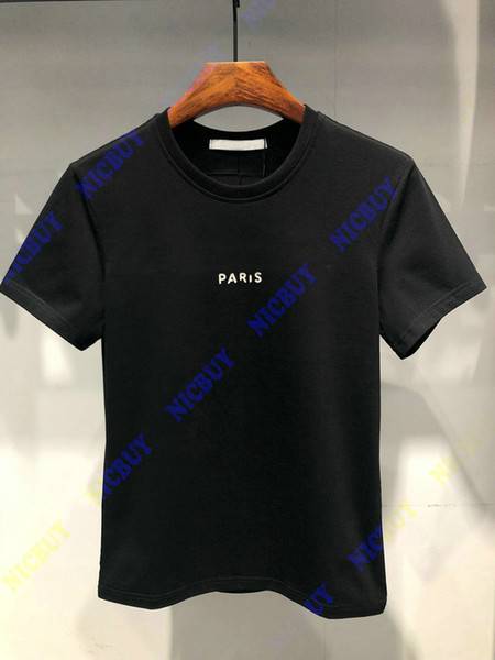 best version fashion designer luxury brand summer clothing t-shirt for men paris letter broken print tshirt casual tee top t shirt