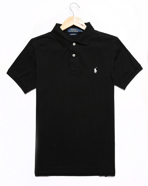 Brand Designer Polo Men Women Short Sleeve Shirts London New York Chicago Polo Shirt Mens Polo Shirt High Quality Solid Color