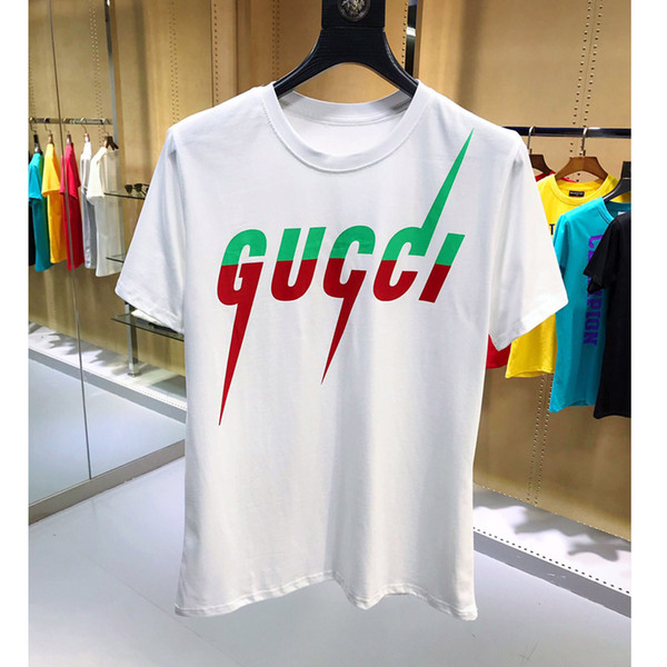 2019 latest fashion trend tshirt off tee white mens tshirt printed SYSTEM letter on the back