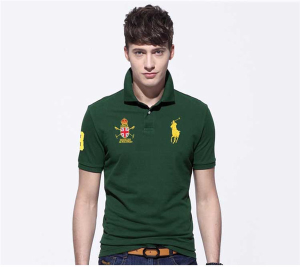 19 Casual Spring Luxury Italy Tee T-Shirt Designer Polo Shirts High Street Embroidery Garter Snakes Little Bee Printing Clothing Mens Brand