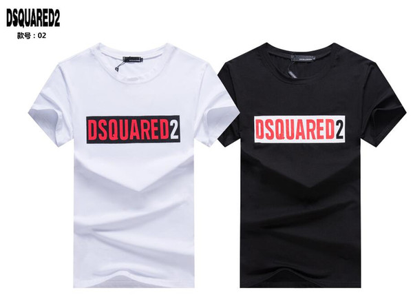 2019 Newt ds2 Fashion T Shirts For Men High Quality 100% Cotton Summer Style Short Sleeve Tee Tshirts Brands Men's Clothing Letter Print