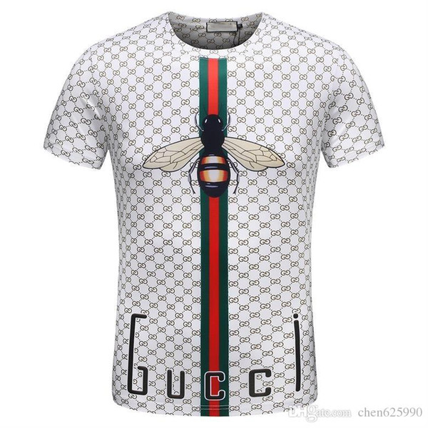 Brand new Summer Street wear Europe Paris Fashion Men High Quality Broken small hole Cotton Tshirt Casual men's Tee giv T-shirt AK35