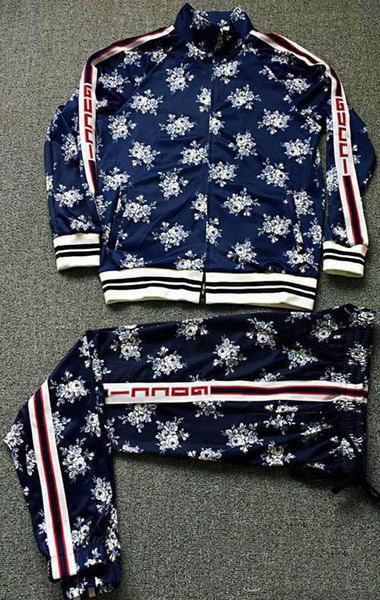 Medusa Letter Print Pattern Men's Running Set Sweatshirt Sportswear Sports Set Men's Jacket Jacket Casual Sweatshirt M