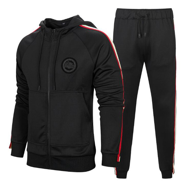 Tracksuit For Men 2 Pieces Set New Fashion Jacket Sportswear Men Tracksuit Hoodie Spring Autumn Men Brand Clothes Hoodies+Pants EU Size