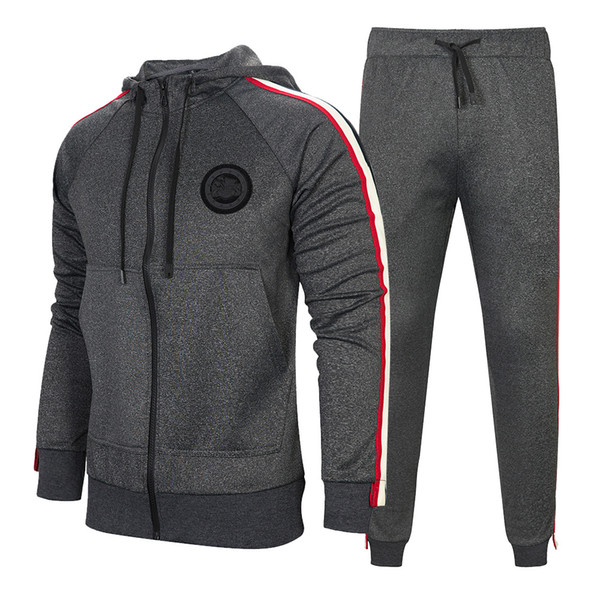 Tracksuit For Men 2 Pieces Set New Fashion Jacket Sportswear Men Tracksuit Hoodie Spring Autumn Brand Clothes Hoodies+Pants