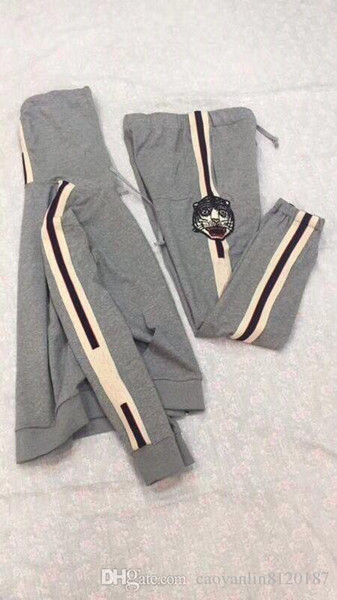 Free new classic fashion designer high quality real photo men cotton longsleeve tracksuit m-2xl 001