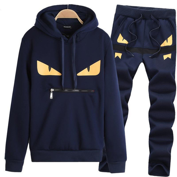 Sweatshirts Sweat Suit Mens Hoodies Brand Clothing Men's Tracksuits Jackets Sportswear Sets Jogging Suits Hoodies Men