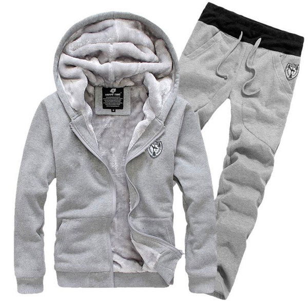 Winter fashion new men's tracksuits hoodies pants slim fit casual sets cardigan jackets men's clothing sport suit coats outwear