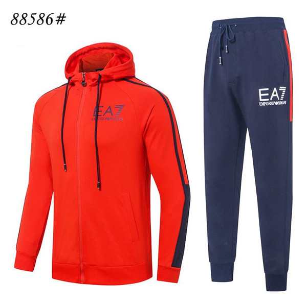 Designer Tracksuit Men Luxury Sweat Suits Autumn Brand Mens Tracksuits Jogger Suits Jacket + Pants Sets Sporting Suit Print men cotton M-3XL