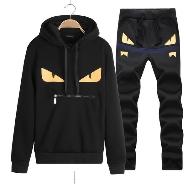 Men jogger set fashion mens hoodies sweatshirts outdoor mans sportswear chandal hombre casual sudaderas hombre jogging suits