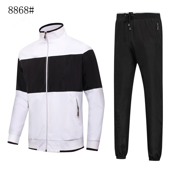 Free shipping Men's Hoodies and Sweatshirts Sportswear Man Polo Jacket pants Jogging Jogger Sets Turtleneck Sports Tracksuits Sweat Suits