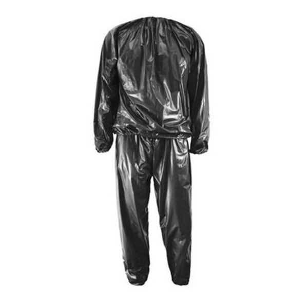 Fitness Waterproof PVC Sweat Sauna Suits Heavy Duty Weight Loss Anti-Rip Workout Sauna Clothes for Exercise Bodybuilding