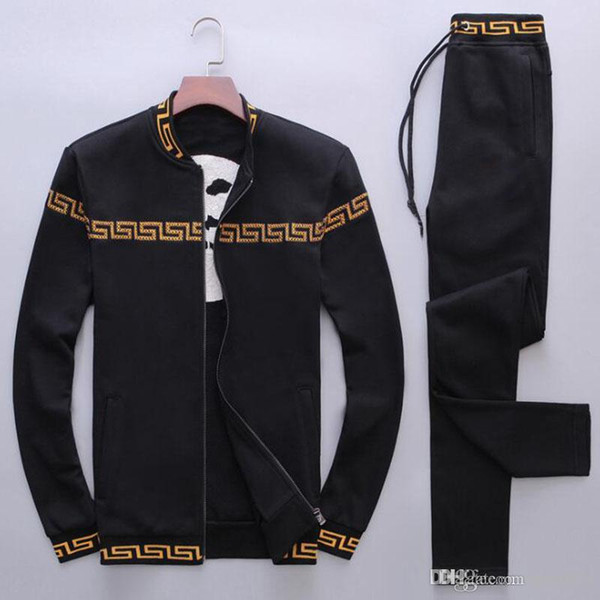 Fashion Tracksuits Men Leisure Sport Suit Luxury Men's Sportswear Brand design Jogger Set Cool Sweatshirt 