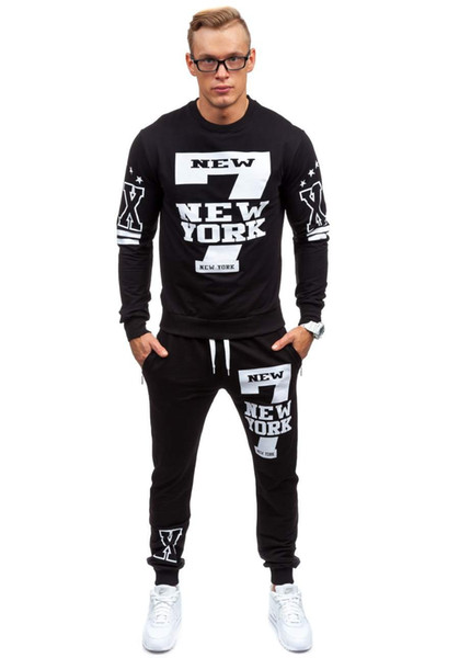 Men's Tracksuits Sport With Letters Printed Designer Sweat suits Long Sleeve Hoodies Pants Tracksuit Men Sportwear Clothing Hiking S-2XL