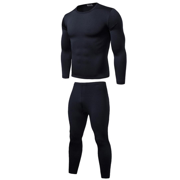 Men's Elastic Underwear Warm Fit Cotton Legging Pants Bottoms Thermal Trousers