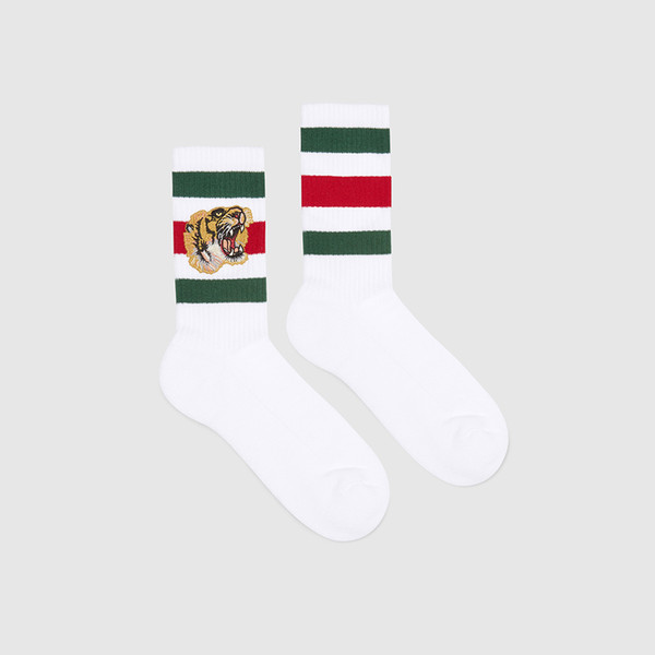Men & Women Fashion White Rainbow Tiger Socks Women Harajuku Cute Patterend Ankle Socks Hipster Skatebord Ankle Funny Socks Female