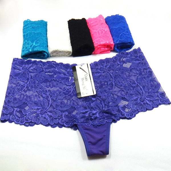 #86950 Yun Meng Ni Ladies fashion design underwear ands sexy transparent lace young girl sexy panty