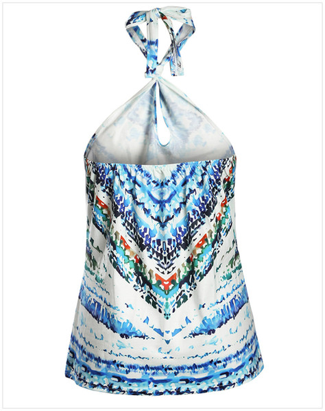 Garter Vest New Chic Print Pendant Sleeveless Halter Body Size Jacket Fashion Female Popular Trend Style High Quality jooyoo