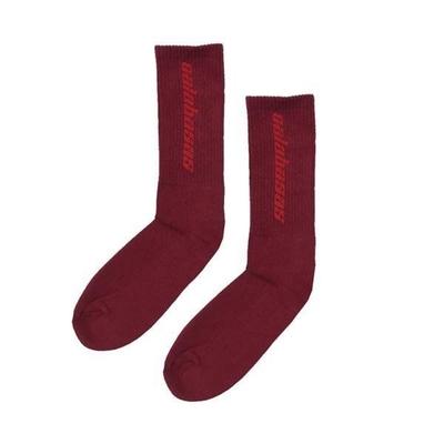 Bursts of calabasas socks tricolor fashion base basics color stockings men sports Basketball socks Kanye west HFWZ010