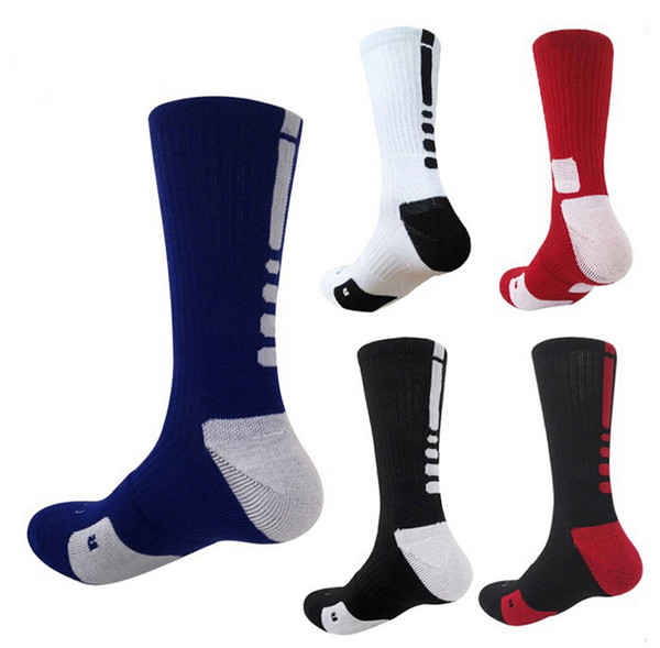 USA Professional Elite Basketball Socks Long Knee Athletic Sport Socks Men Fashion Compression Thermal Winter Socks wholesales