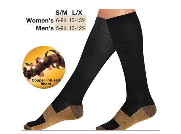 Comfortable Relief Soft Miracle Copper Anti-Fatigue Compression Socks Tired Achy Unisex Women Men Anti Fatigue Magic socks A050