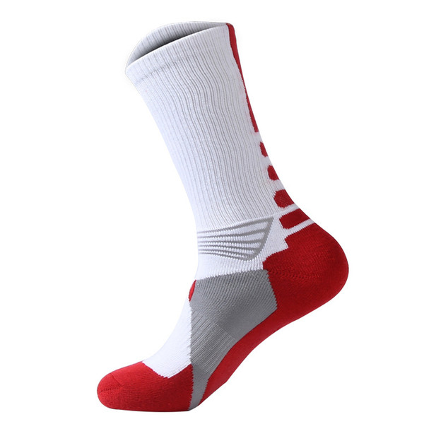 Wholesale-2016 Professional mens Basketball Elite Socks Fashion Thicken Towel Outdoor Sports Athletic Sport Socks skateboard sox For Men