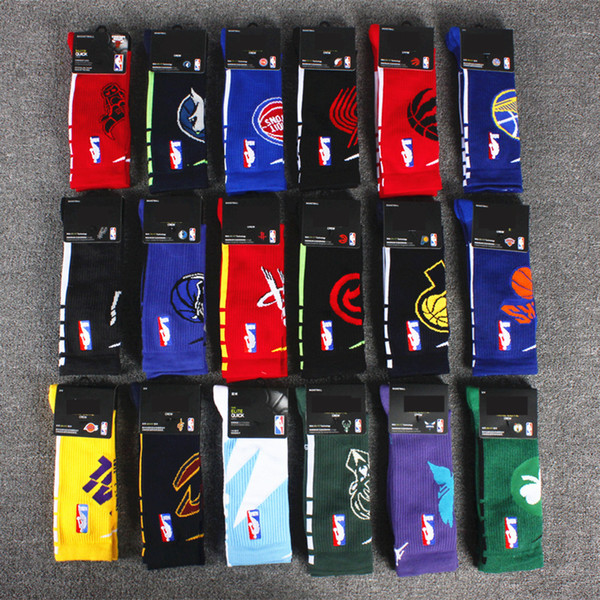 Basketball Socks Stance Elite Socks CREW for Man Size 40-46 for 30 Teams