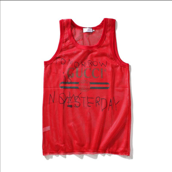 Perspective Mens Tank Top with Letters Fashion Sport Bodybuilding Brand Gym Clothes Vests Tee Men's Underwear Tops M-XXL