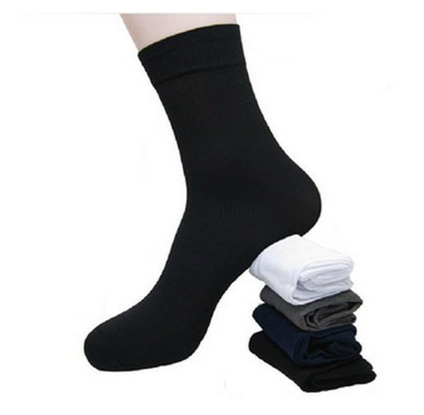 Wholesale-Socks New 2015 Hot Sale 10Pairs/Lot Long Ultra-thin Male Breathable Socks for summer Male's summer Gym Cool Bamboo fiber socks