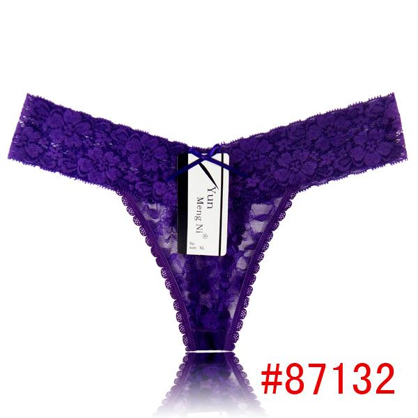 Promotion v-string sexy lace thong hot ladies g-string sexy t-back lady panties underwear sexy intimate stretch pants retail and wholesale