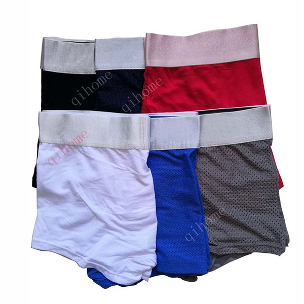 Mesh Breathable Luxury Mens Underwear Man Boxer Briefs Shorts Modal Men's Trunk Men Boxers Underclothes Cotton Luxury Adult Mens Penis Boxer