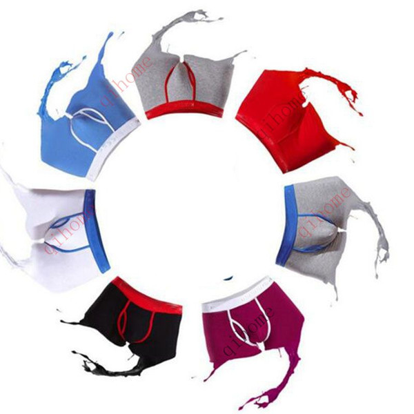 2019 Luxruy Designer Men Boxer Underwear Shorts For Man Fashion Sexy Underwear Casual Short Men Breathable Male Gay Underwear sexy hombre