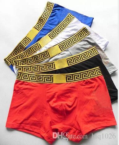 high quality underwear shorts for men new fashion luxury brand design underwear for men sexy boxer short free shipping