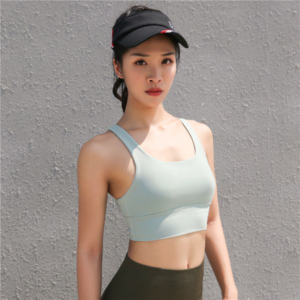 Maikun Brand New Yoga Sports Underwear for Women Cross Strap Shock Proof Running Vest for Female