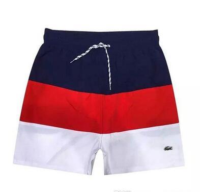 French brand crocodile embroidery mens swim shorts Casual Solid Color Board Shorts Men Summer style Beach Swimming Shorts Men Sports Short..