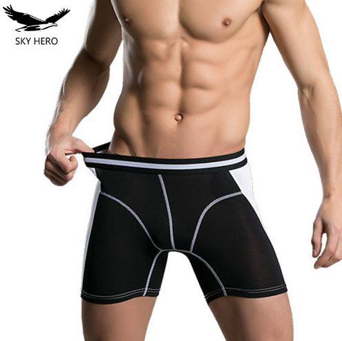 Norcotton New Mens Underwear Boxers Long Men Boxer Homme Slip Panties Calzoncillos Men's Underpants Hombre Boxershorts Brand Man