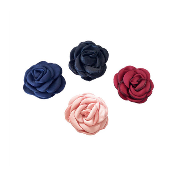 Hand sewing ribbon flower Dia. 5.5cm DIY crafts headbands dress clothing sewing decorative accessories DL_RB020