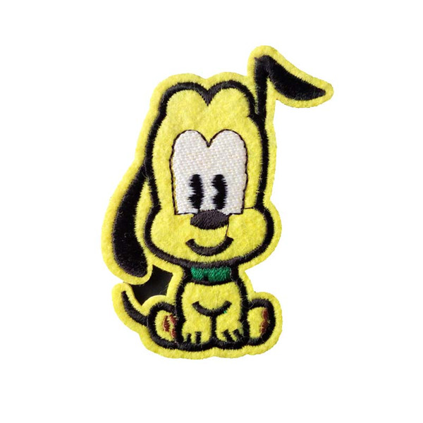 Embroidered cloth patch 4.3 cm * 7.7 cm Dog appliques Back gum Ironing sewing patchkids cap jeans T-shirt clothing accessories DL_CPIA013