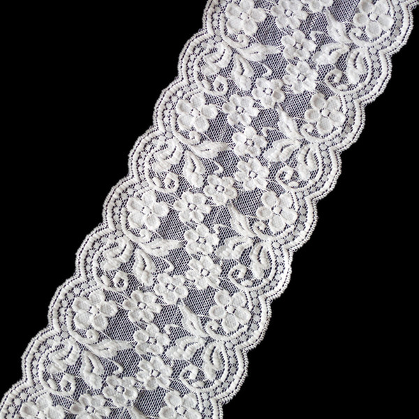 Elastic lace trimming Width about 15cm Spandex lace Girls Skirt household supplies sewing decorative accessories DL_LAT035