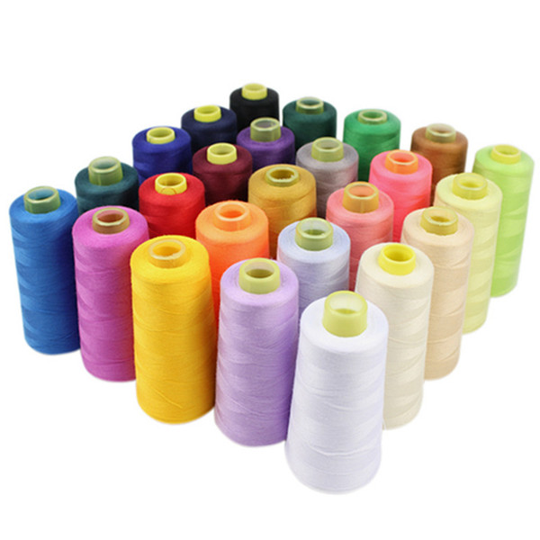 Polyester sewing thread Spec. 40S/2 for Household sewing machine /hand sewing needle work 3000 yards/pc clothing accessories DL_THD005