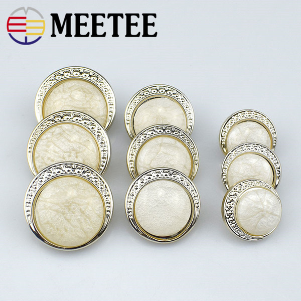 Special Offer Real Washable Eco-friendly Pearl 20pcs High End Fashion Coat Button Women's Business Suit Wholesale Buttons C3-1