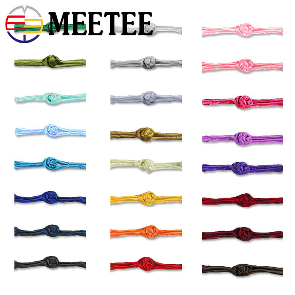 Meetee Multicolor Chinese Frog Buttons for Cheongsam Women Chinese Knot Button for Clothing DIY Craft B5-9